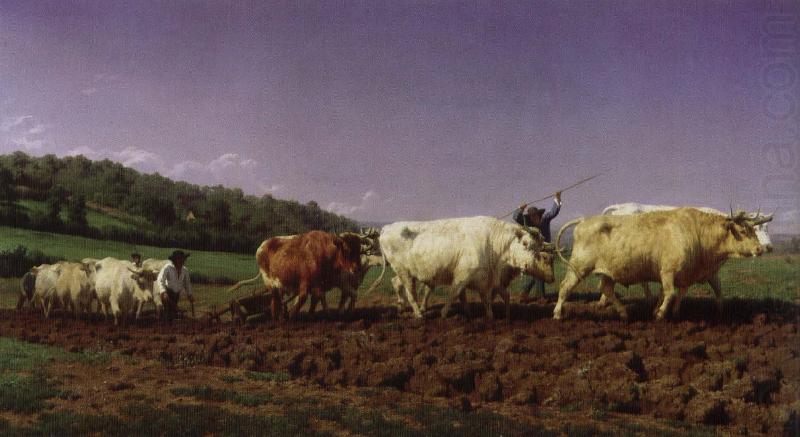 plojning i nivernais, Rosa Bonheur